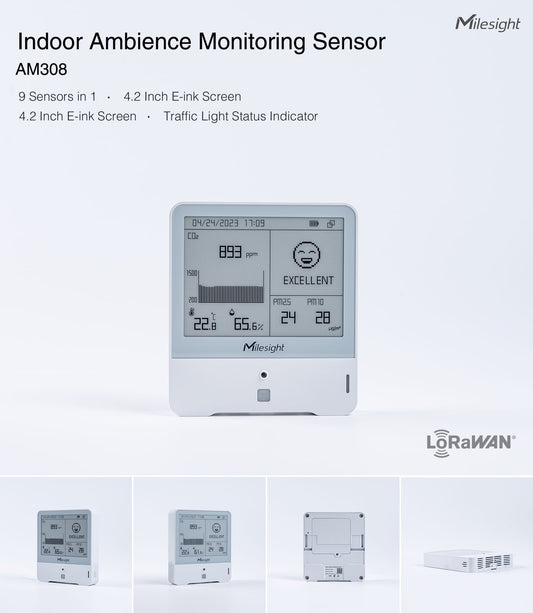 Milesight Indoor Ambience Monitoring Sensor AM300 & AM300L Series