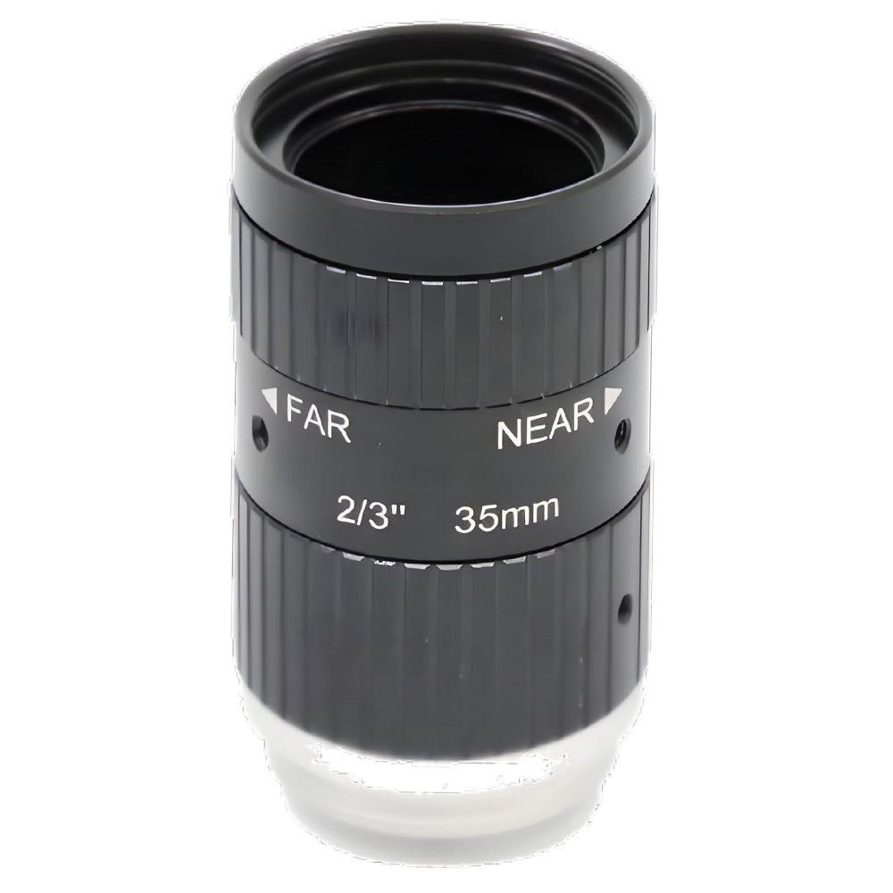 EDATEC C-Mount 35mm Focal Length Lens for Raspberry Pi HQ Camera