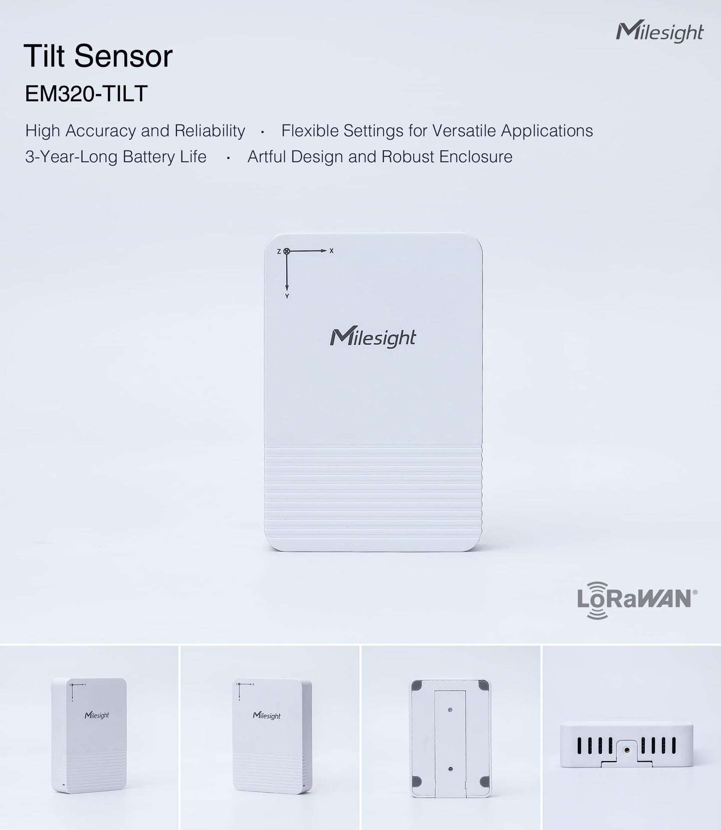 Milesight Tilt Sensor EM320-TILT