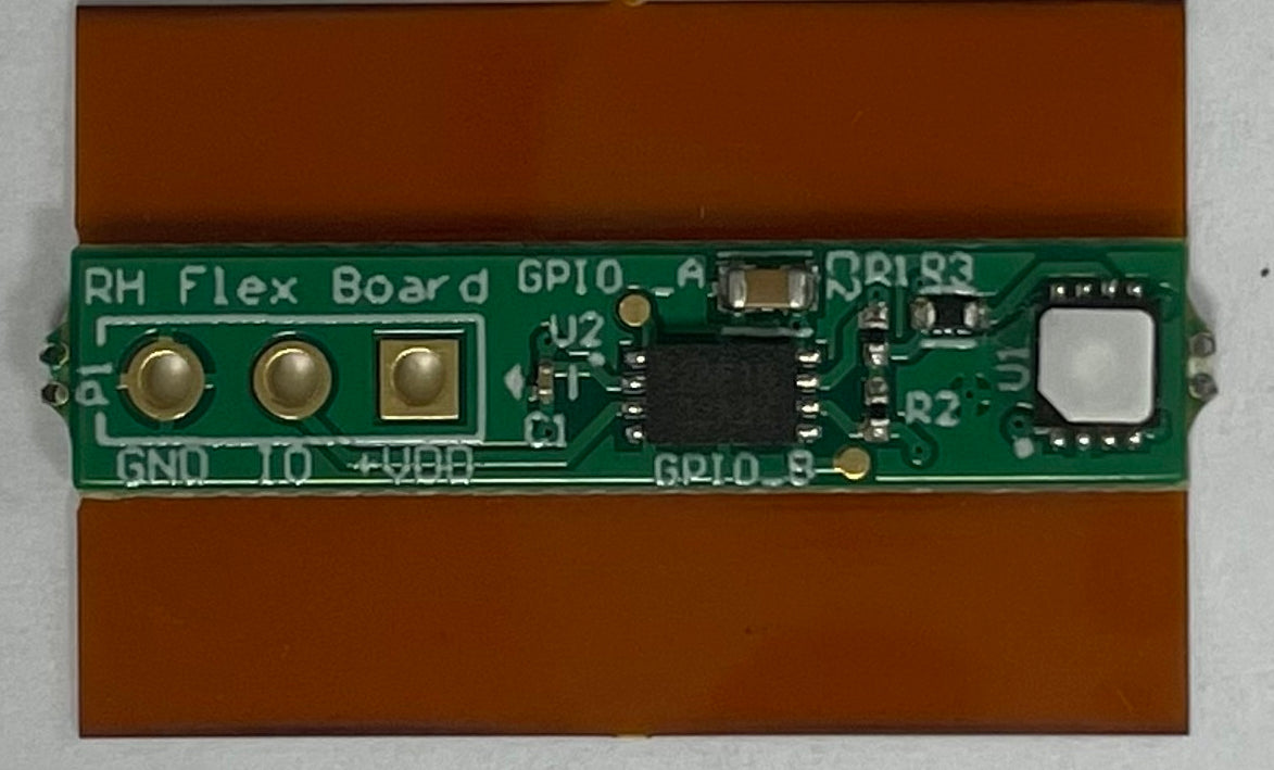MCCI Custom T/RH Flex Board – SHT35 Sensor with One-Wire Interface