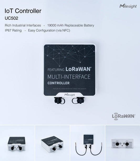 Milesight IoT controller UC500 Series
