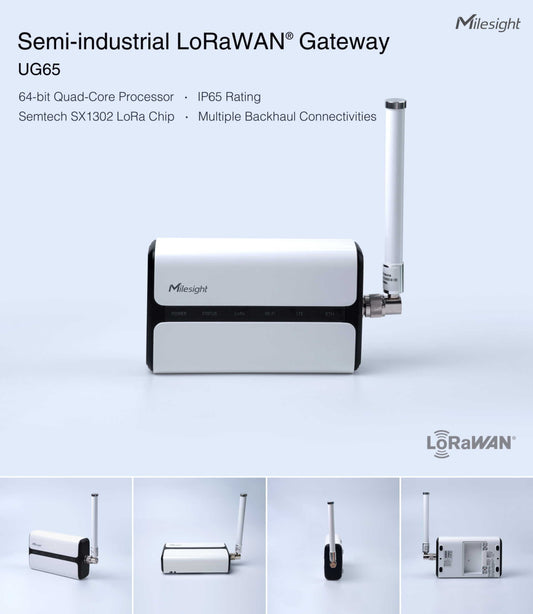Milesight UG65 LoRaWAN Gateway Overview