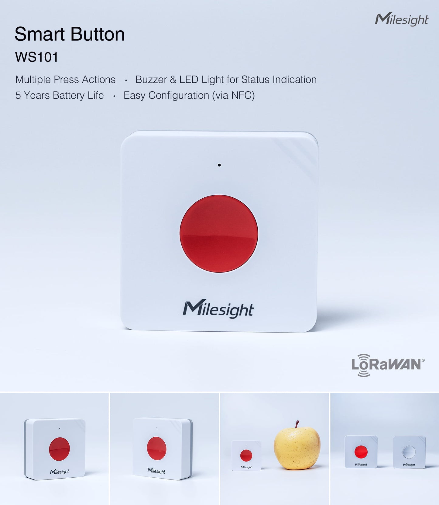 Milesight Smart Button WS101