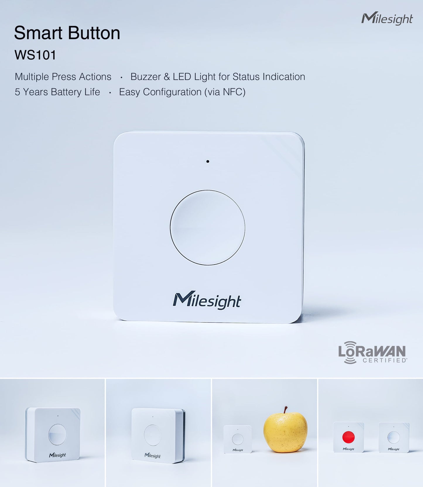 Milesight Smart Button WS101
