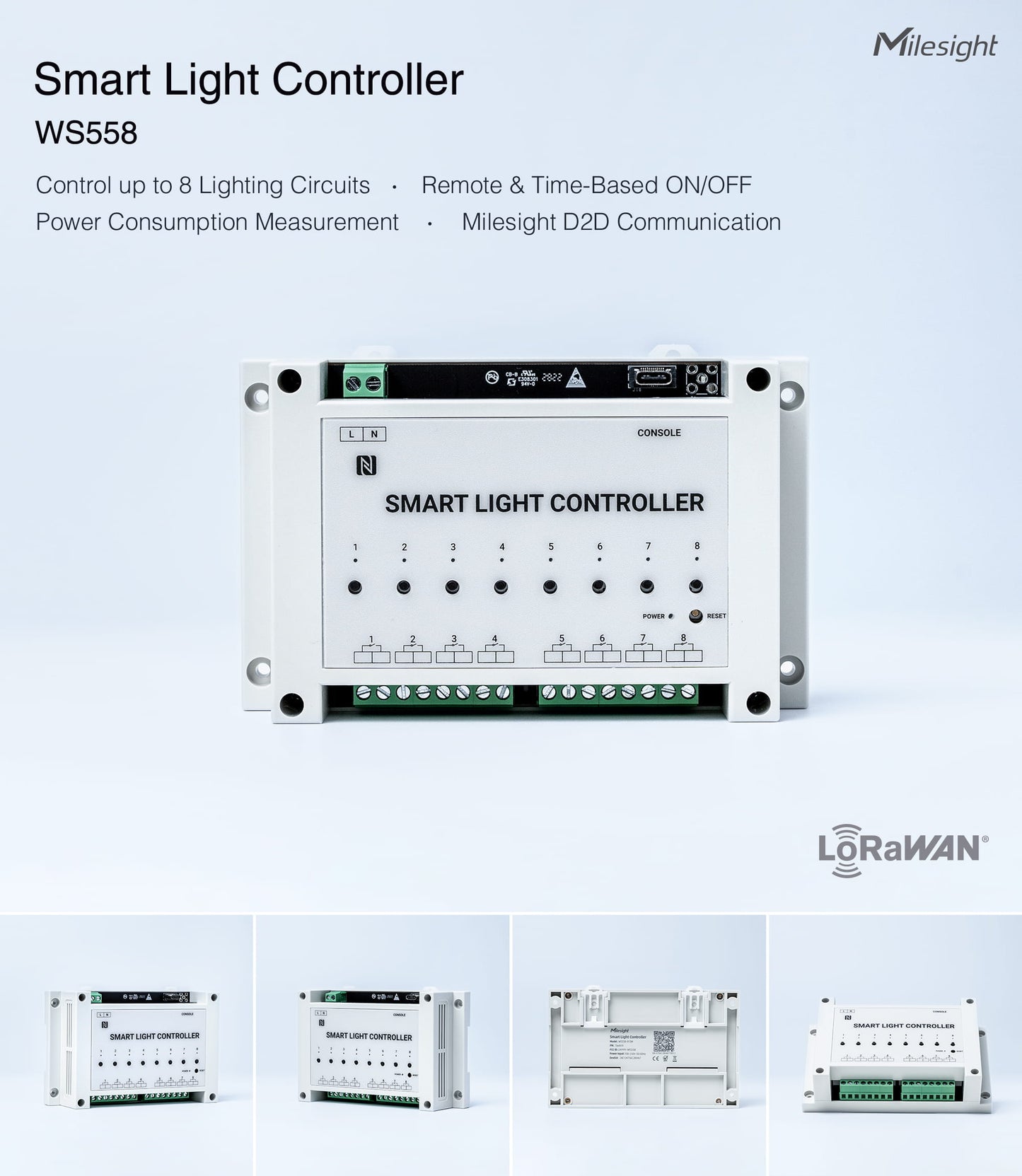 Milesight Smart Light Controller WS558