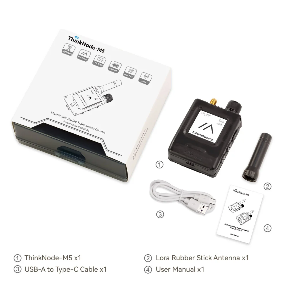 Elecrow ThinkNode M5 Pro Meshtastic Walkie-Talkie