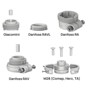 Milesight TRA3015 Valve Adapter kits for WT101