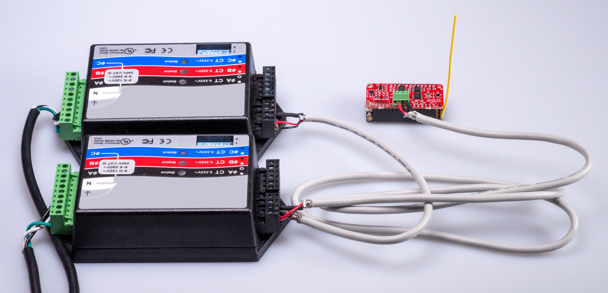 MCCI Catena 4470 M101 US915 with two Modbus meters