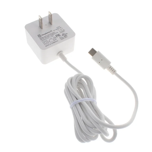 Raspberry Pi 15W USB-C Power Supply