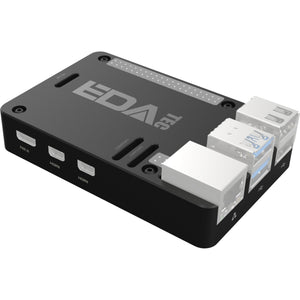 EDATEC Raspberry Pi 5 Passive Cooling Aluminium CNC Box