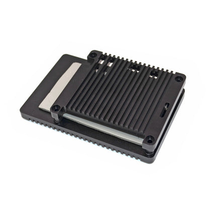 EDATEC Raspberry Pi 5 Passive Cooling Open Aluminium CNC Case