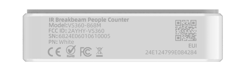 Milesight IR Breakbeam People Counter  VS360