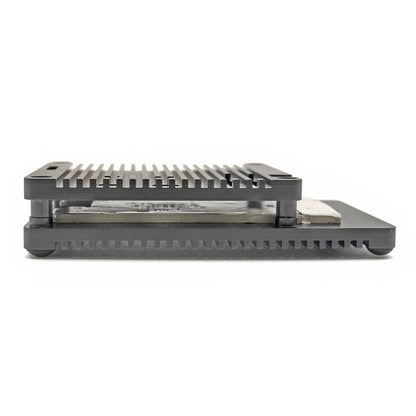 EDATEC Raspberry Pi 5 Passive Cooling Open Aluminium CNC Case
