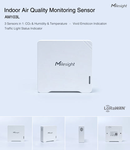 Milesight Indoor Ambience Monitoring Sensor AM103 / AM103L