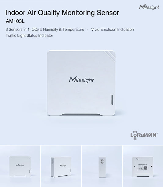 Milesight Indoor Ambience Monitoring Sensor AM103 / AM103L