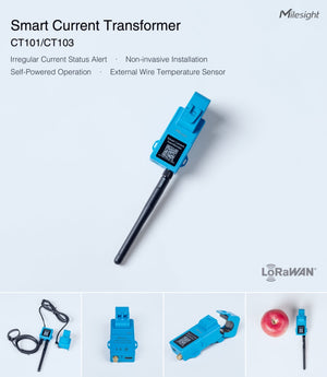 Milesight Smart Current Transformer CT101, CT103 & CT105