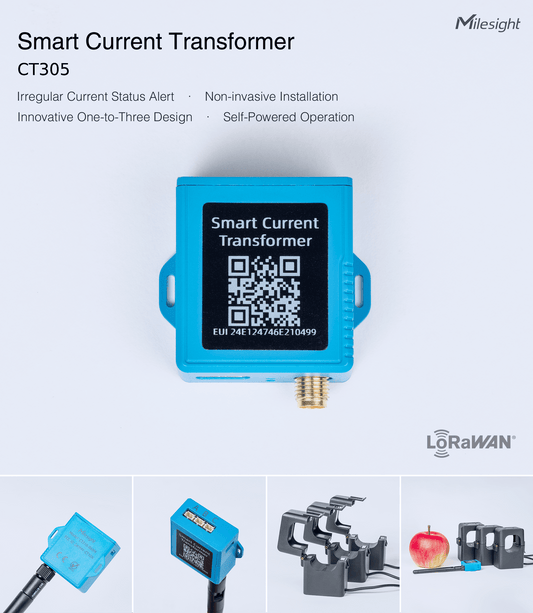 Milesight Smart Current Transformer CT303, CT305 & CT310