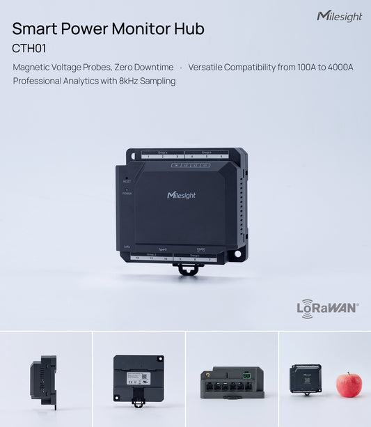 Milesight Smart Power Monitor Hub CTH01