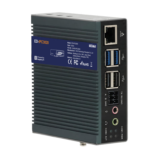 EDATEC Industrial Computer Based on Raspberry Pi 5 ED-IPC3020