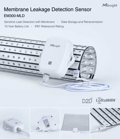 Milesight Membrane Leakage Detection Sensor EM300-MLD