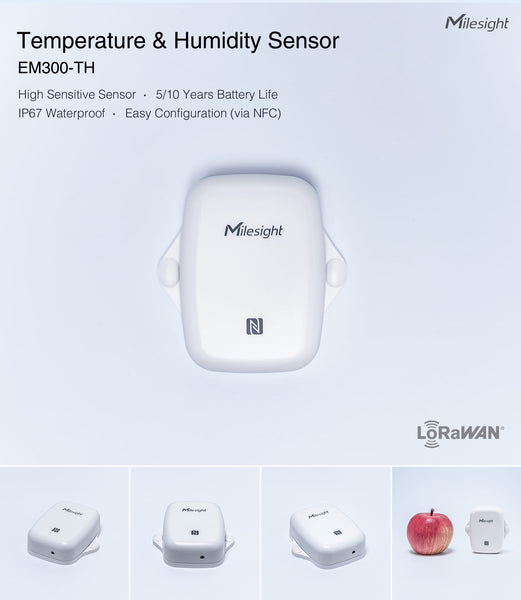 Milesight Temperature and Humidity Sensor EM300-TH