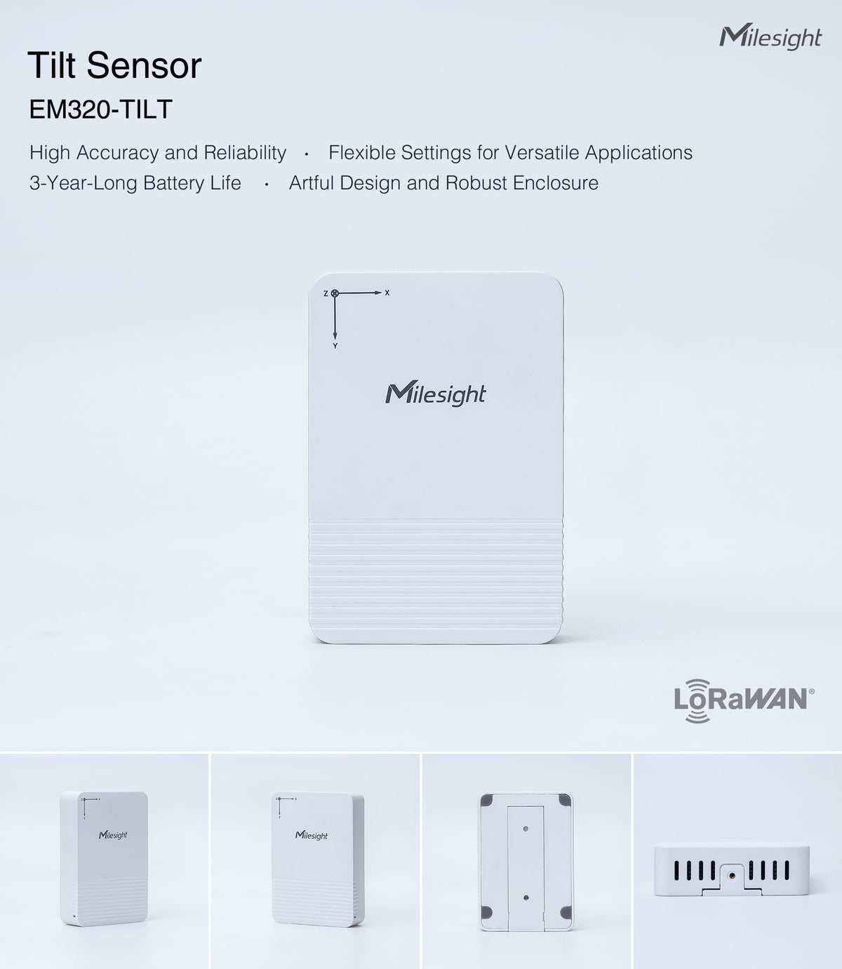 Milesight Tilt Sensor EM320-TILT