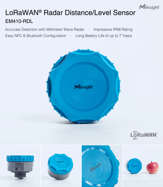 Milesight Radar Distance Level Sensor EM410-RDL