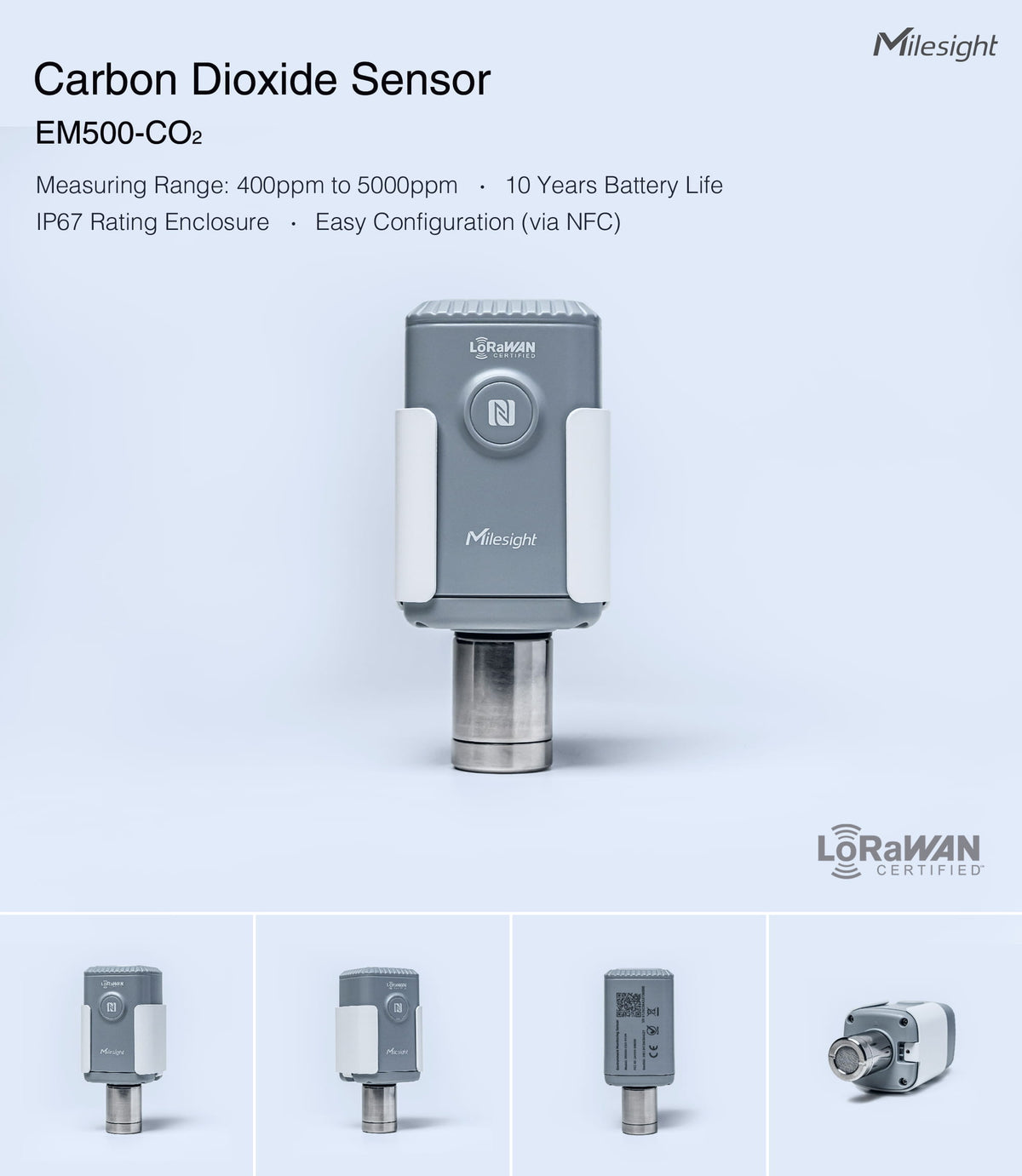 Milesight CO2 Sensor EM500-CO2