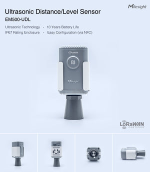 Milesight Ultrasonic Distance/Level Sensor EM500-UDL