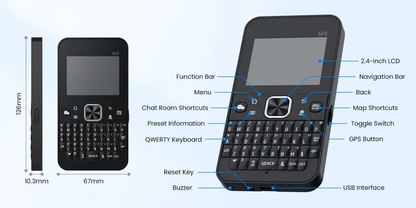 Elecrow ThinkNode M9 MeshCore Communication Device