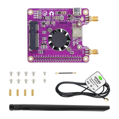 Elecrow LR1302 LoRaWAN HAT for RPI SX1302 Module