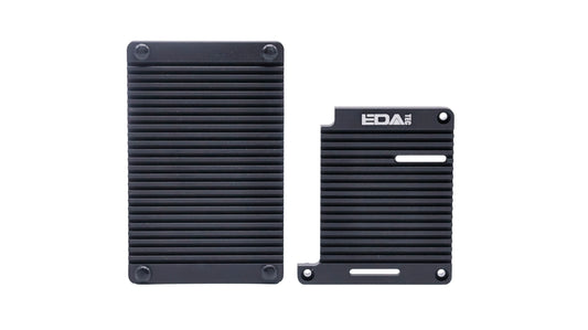 EDATEC Raspberry Pi 4 Passive Cooling Open Aluminium CNC Case