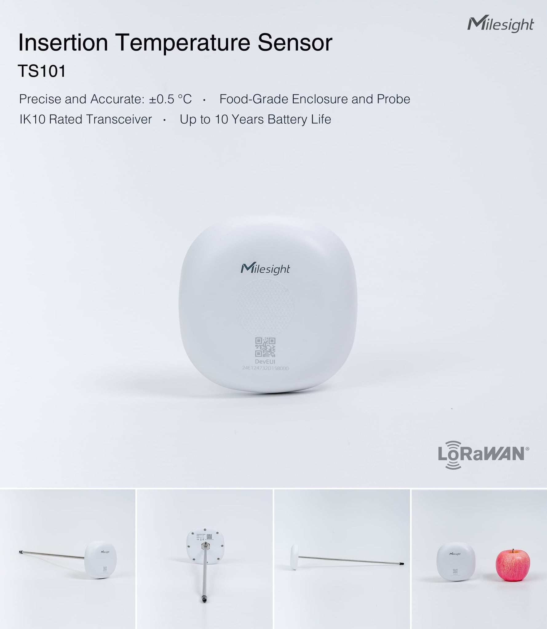 Insertion Temperature Sensor TS101