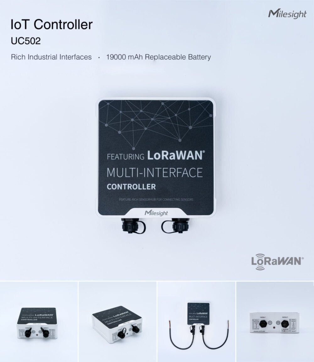 Milesight IoT controller UC500 Series (NB-IoT)