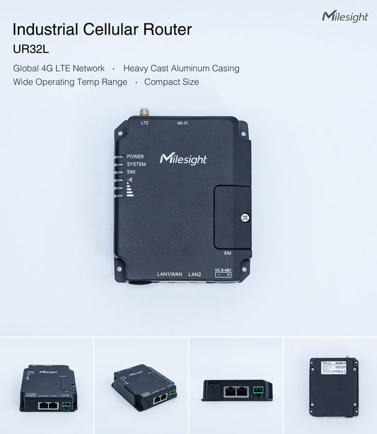 Milesight Lite Series Industrial Router UR32L / UR32S