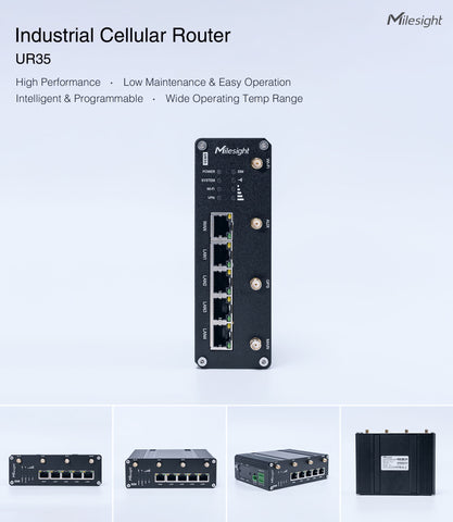 Milesight Pro Series Industrial Cellular Router UR35