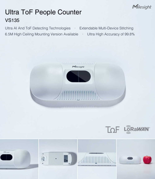 Milesight Ultra ToF People counter VS135