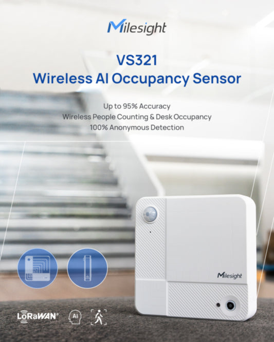 Milesight Wireless AI Occupancy Sensor VS321