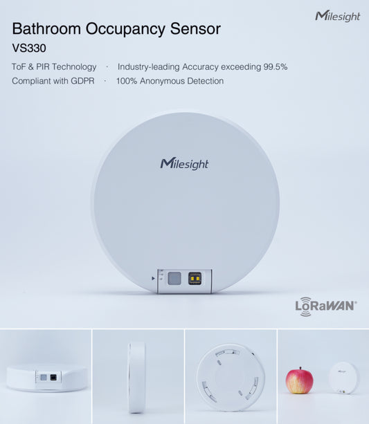 Milesight Bathroom Occupancy Sensor VS330