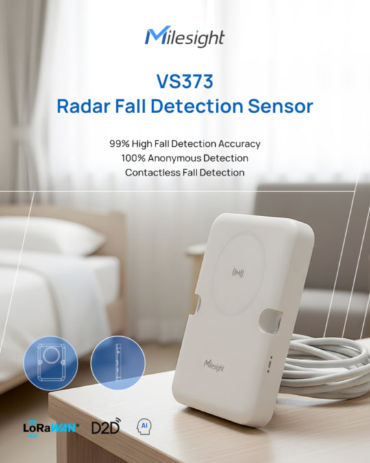 Milesight Radar Fall Detection Sensor-VS373
