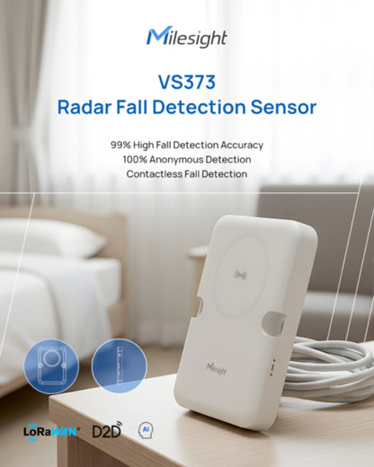 Milesight Radar Fall Detection Sensor-VS373