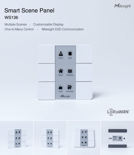 Milesight Smart Scene Panel WS136 / WS156
