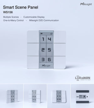 Milesight Smart Scene Panel WS136 / WS156