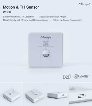 Milesight Motion & TH Sensor WS203