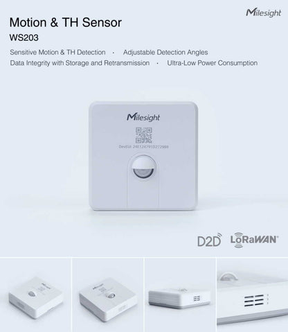 Milesight Motion & TH Sensor WS203