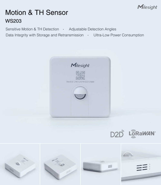 Milesight Motion & TH Sensor WS203