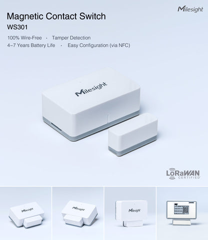 Milesight Magnetic Contact Switch WS301