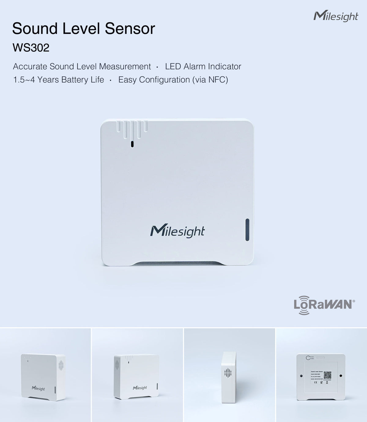 Milesight Sound Level Sensor WS302