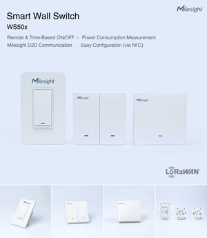 Milesight LoRaWAN Wall Switch WS50x