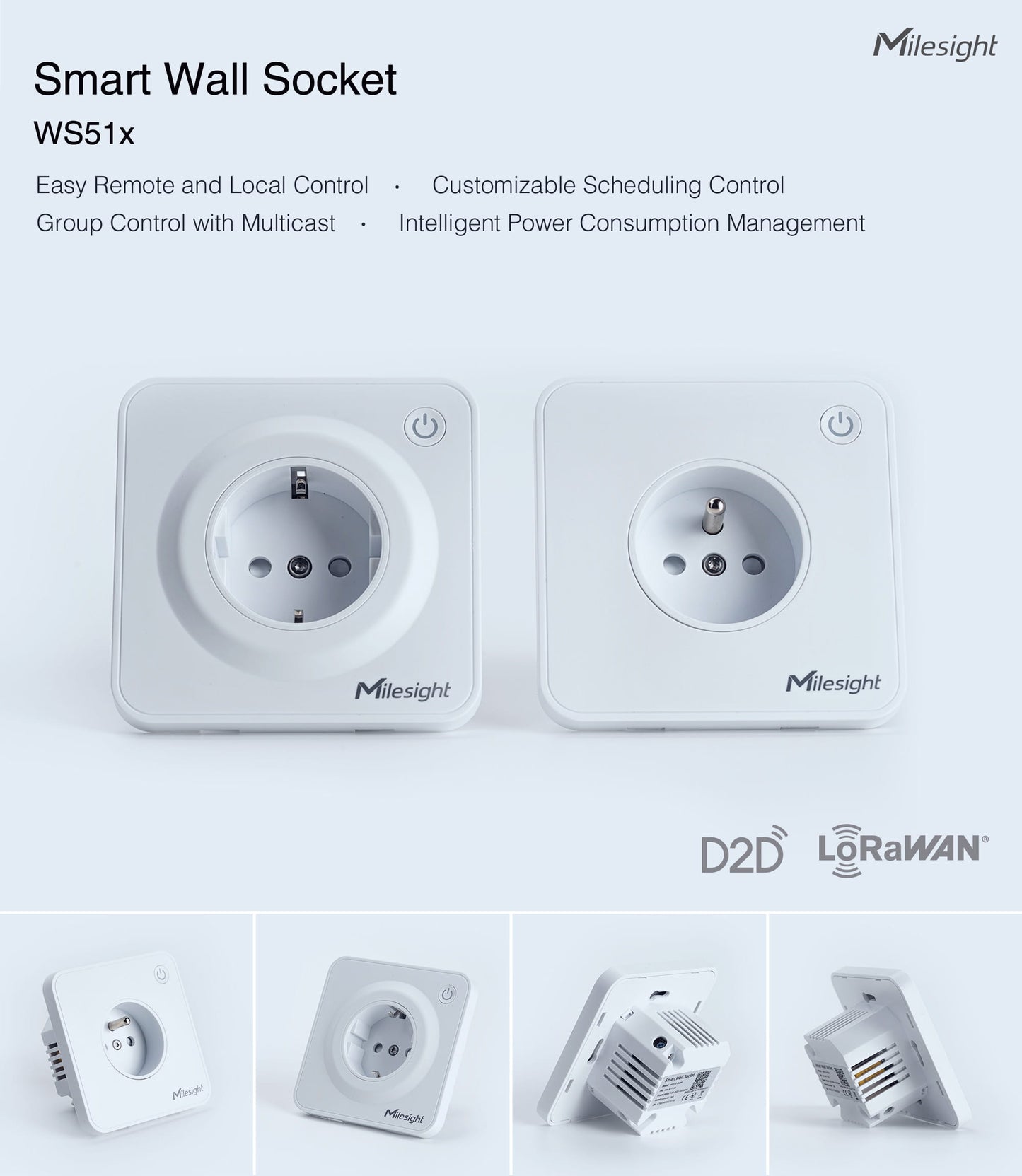 Milesight Wall Socket WS513